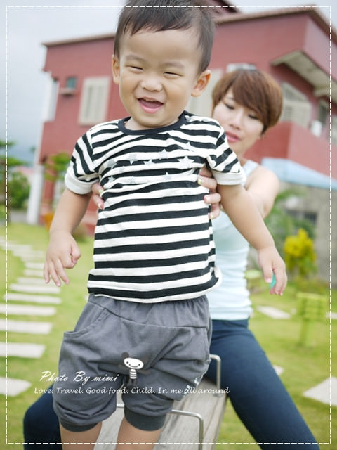 [宜蘭住宿]1Y8M 親子同樂小旅行 。宜蘭三星 記憶城堡